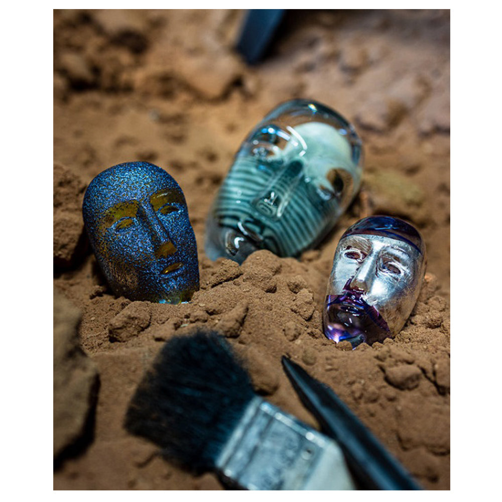 Sculpture Brains Jimenes by Bertil Vallien - KOSTA BODA