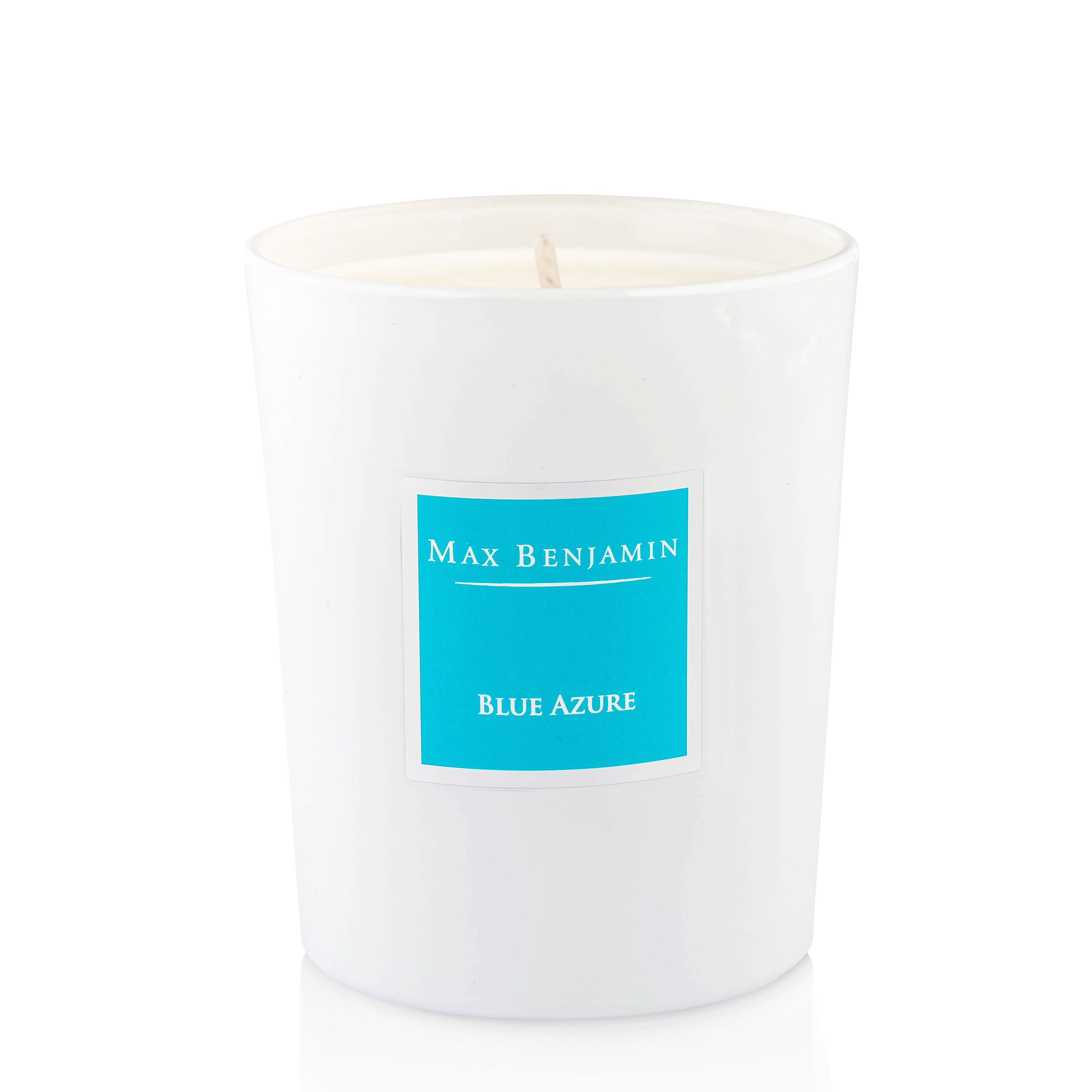 Scented candle, Blue Azure, 6.7 oz, Classic collection - MAX BENJAMIN