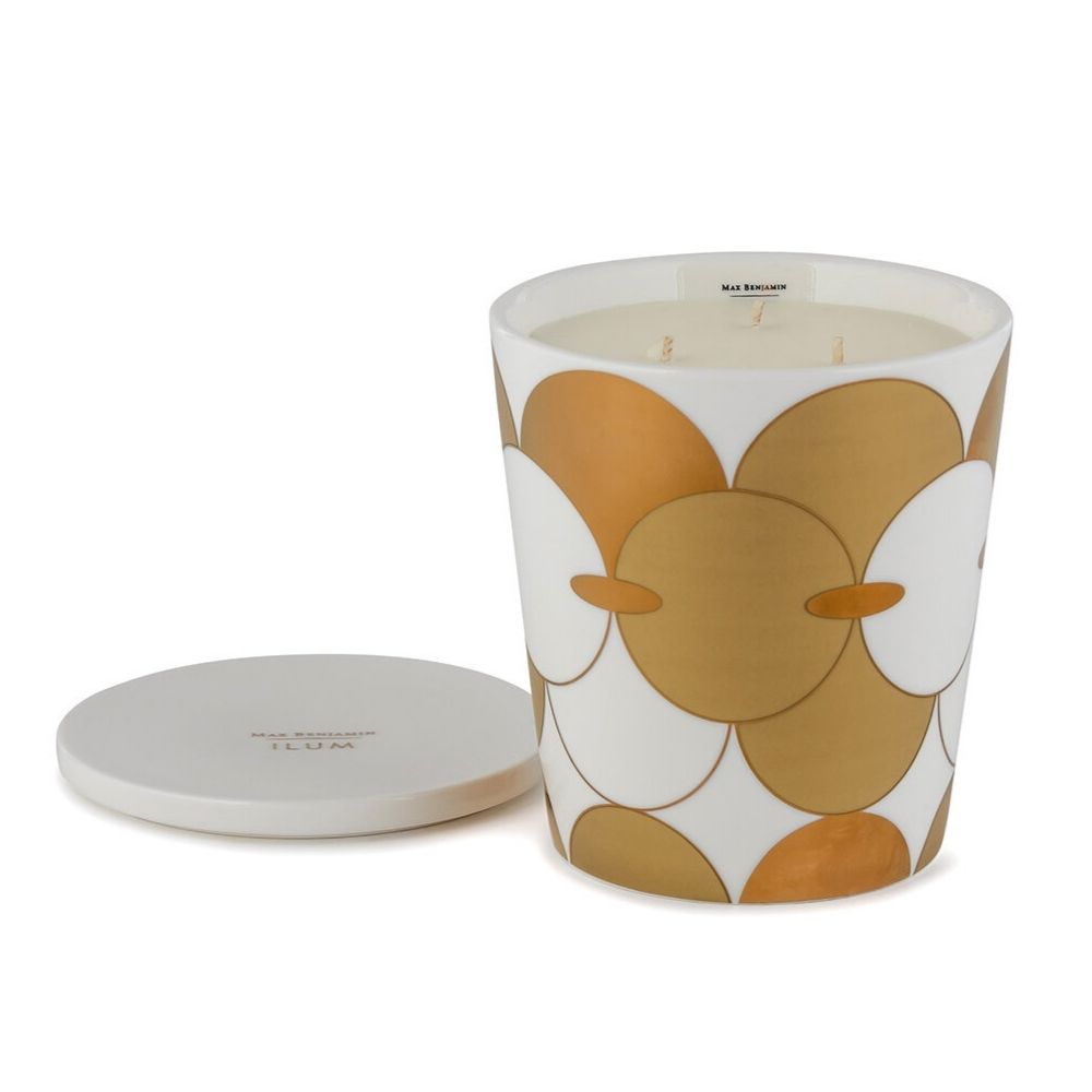 Scented candle, 25.2 oz, Sahara, Ilum - MAX BENJAMIN