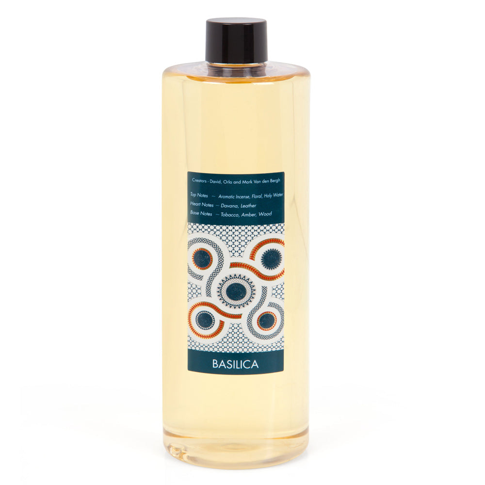 Scented diffuser refill, Basilica, 16.9 fl oz, Ilum collection - MAX BENJAMIN