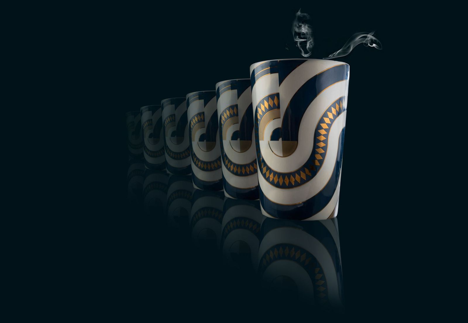 Scented candle, Or Egyptien, 4.7 lbs, Ilum collection - MAX BENJAMIN