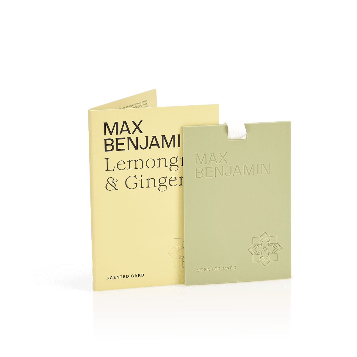 Scented card, Lemongrass Ginger, Classic collection - MAX BENJAMIN