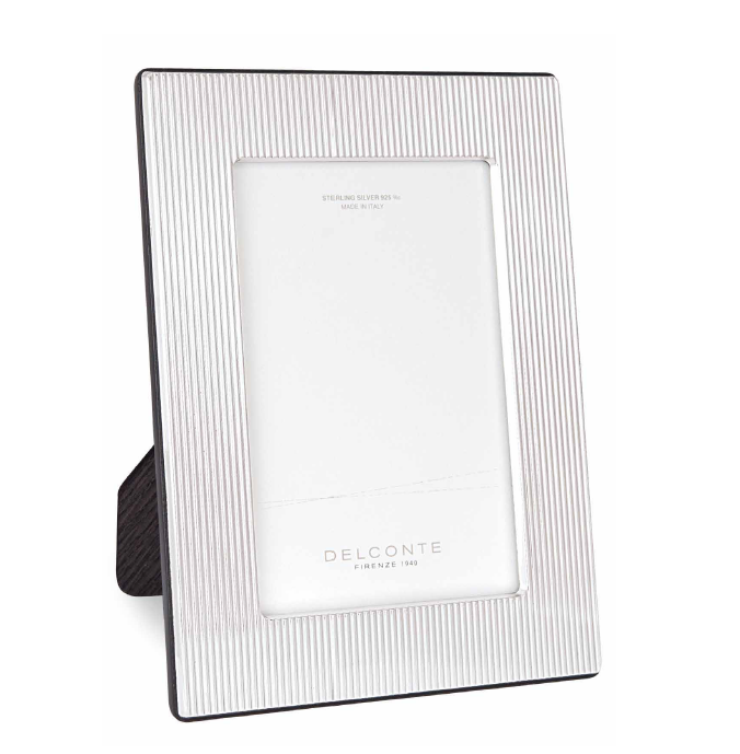 PARALLELI 10X15 PHOTO FRAME STERLING SILVER 925 - DELCONTE