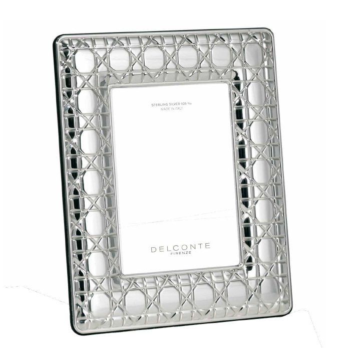CANNES 13X18 SILVER 925 FRAME - DELCONTE