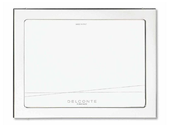 ACCADEMIA 5.1x7.1 Photo Frame Silver-Plated - DELCONTE