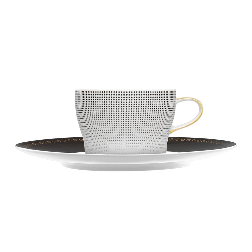 Tea Cup and Saucer, Aureole - Clair de Lune - FURSTENBERG