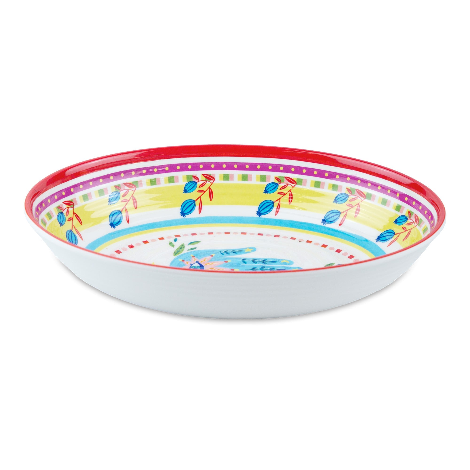 Serving bowl, melamine, 13 inches, Mamma Mia - BACIMILANO