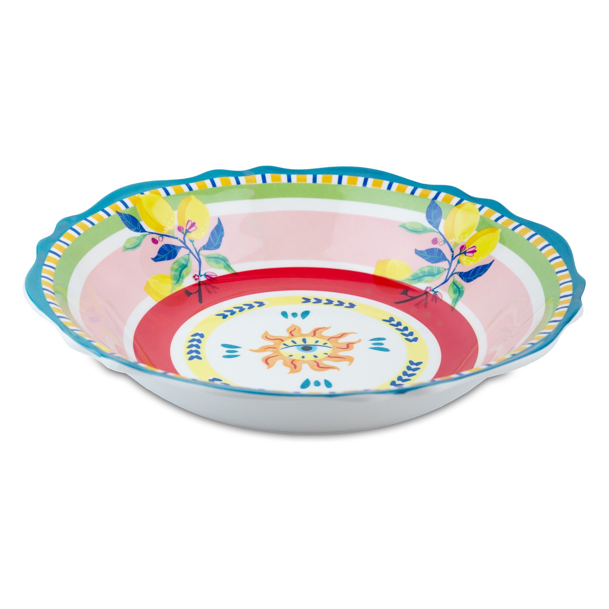 Salad bowl, melamine, 13.8 inches, Mamma Mia - BACIMILANO