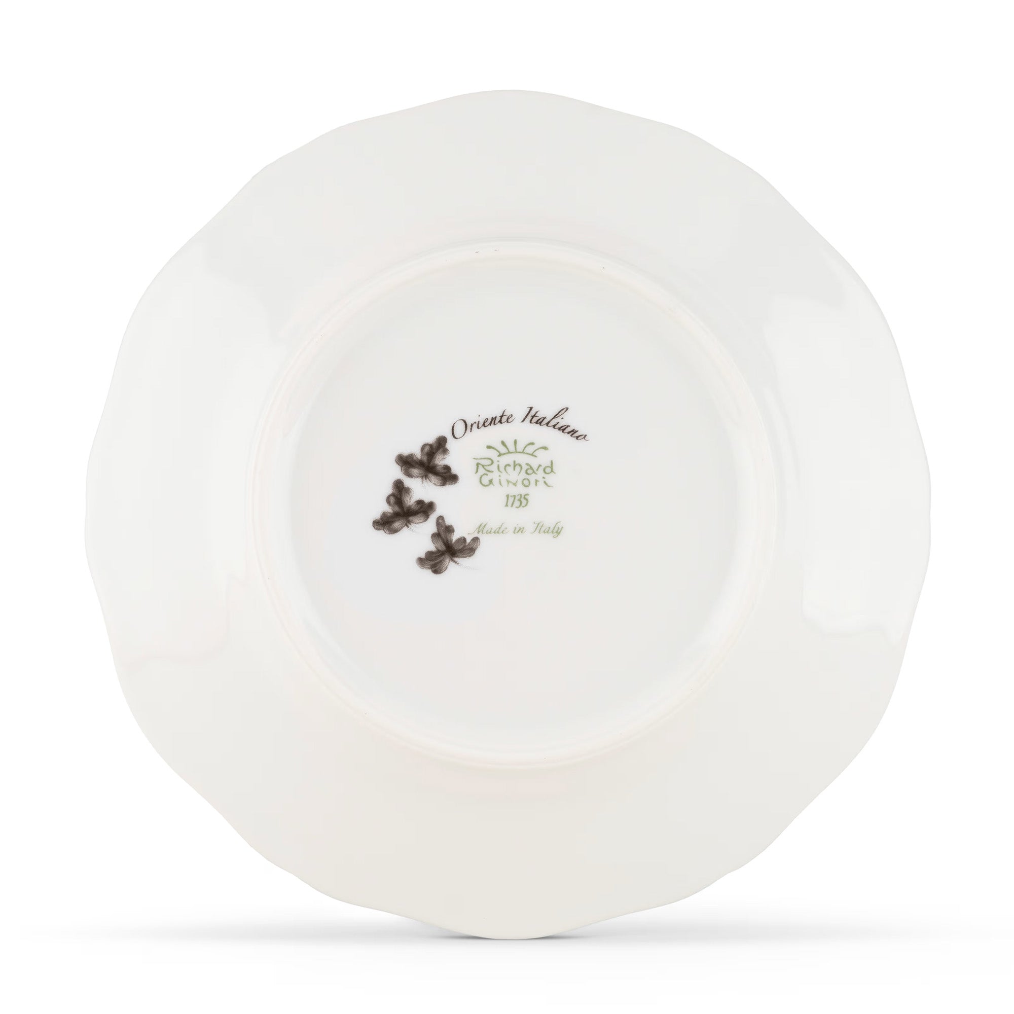 Bread and butter plate, 6.7 in, Oriente Italiano Albus - GINORI 1735