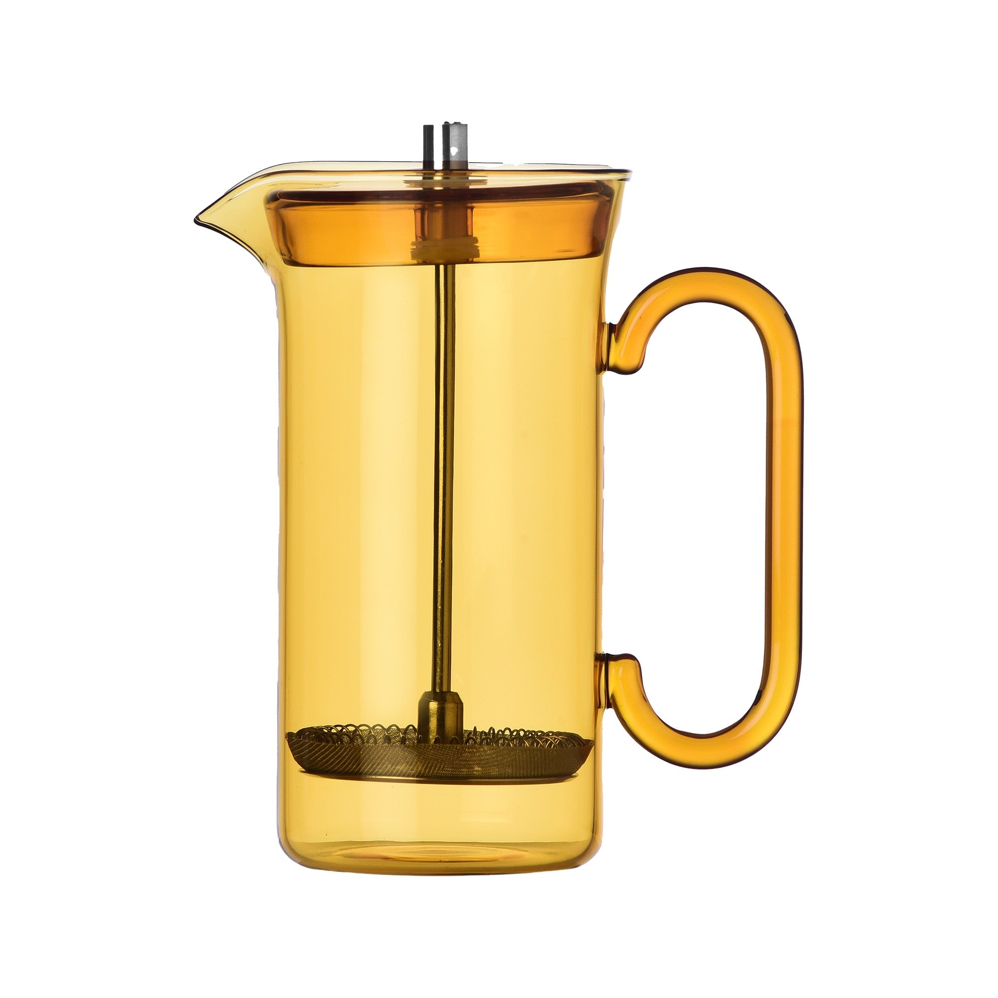 French Press, Yellow, 13.5 fl oz, Clarinette by Naessi Studio - ICHENDORF