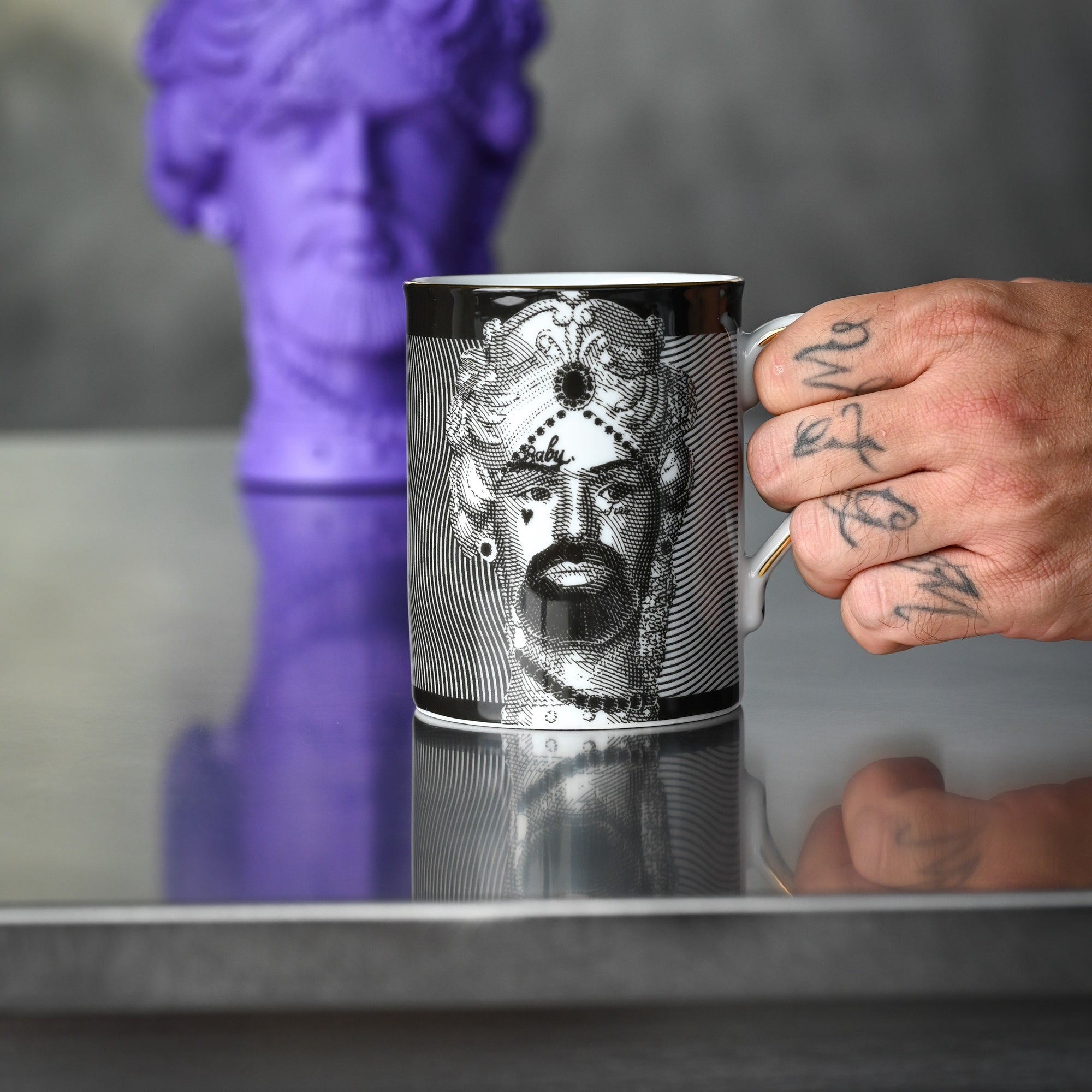 Porcelain mug, Sagrada Familia The Transgressive -  BACI MILANO