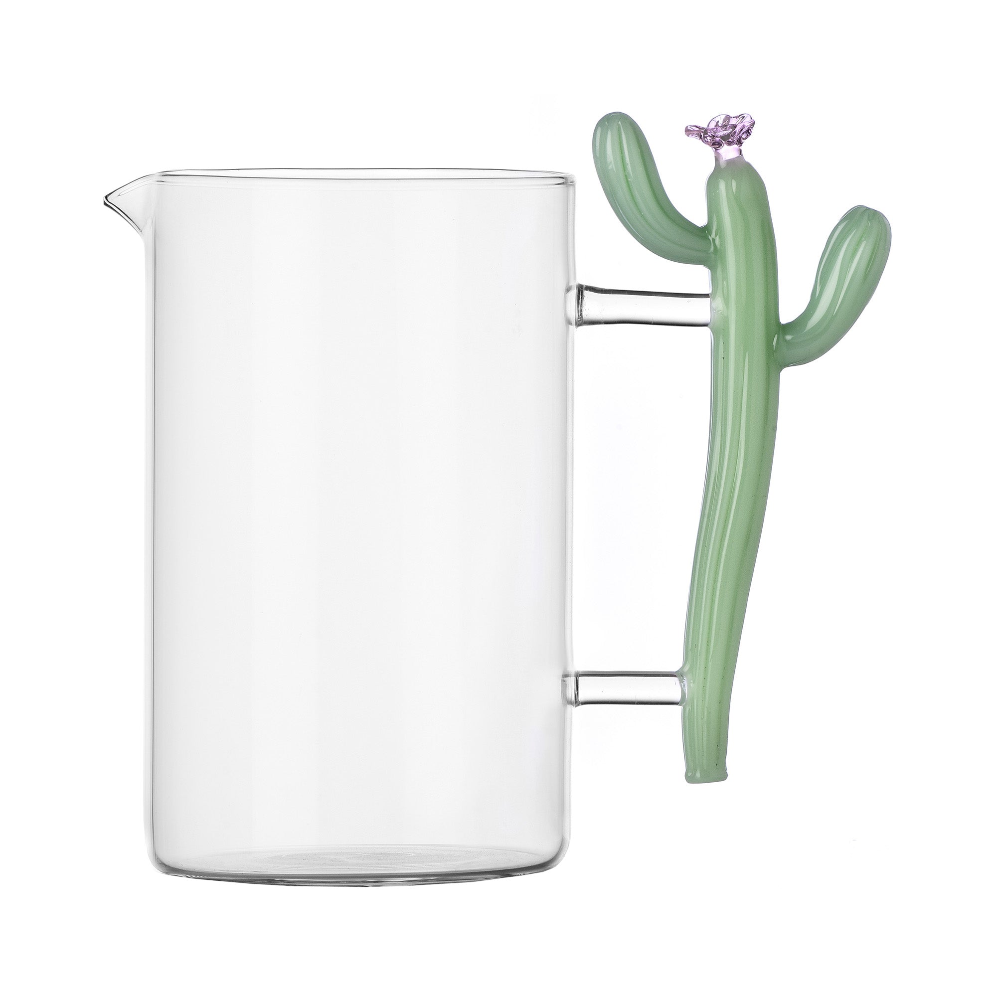 Glass carafe, Cactus Matt Green, Desert Plants by Alessandra Baldereschi - ICHENDORF