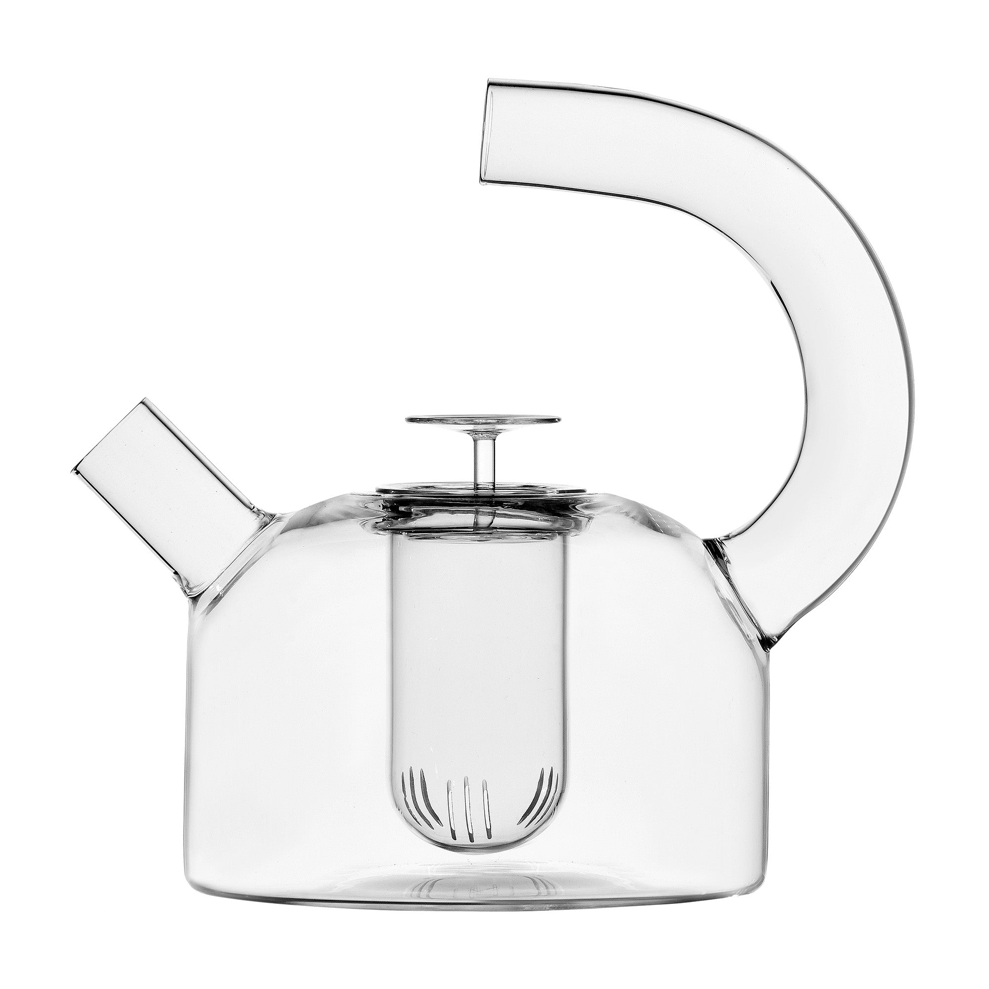 Glass teapot, clear, Tea by Marta Sansoni - ICHENDORF