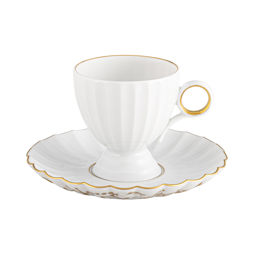 Coffee cup and saucer, 200 ANOS - VISTA ALEGRE