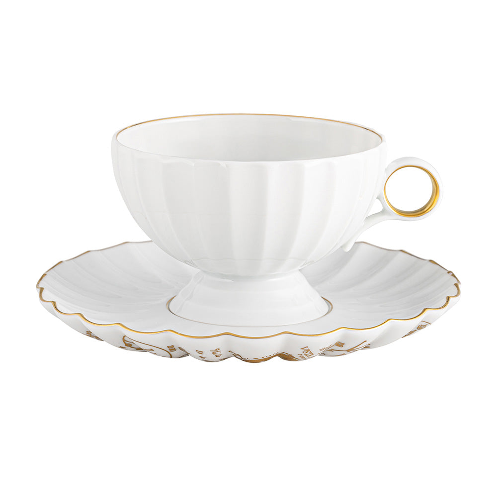 Tea cup and saucer, 200 ANOS - VISTA ALEGRE