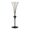 Champagne glass, 6.63 oz gray, Medusa Lumiere Haze - VERSACE