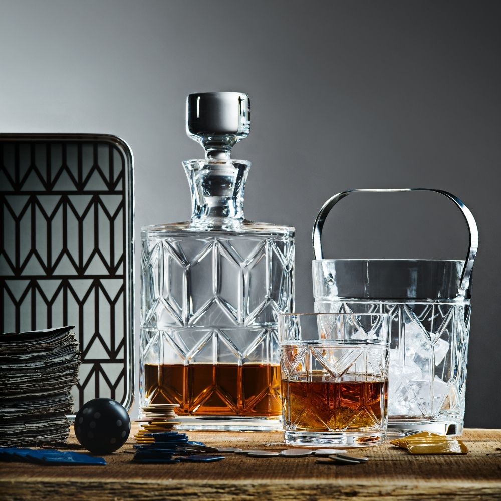 Whisky set - 1 decanter and 4 glasses, Avenue - VISTA ALEGRE