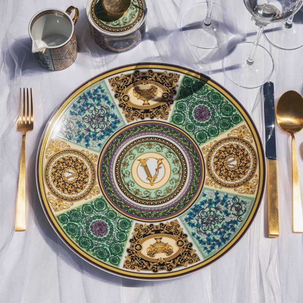 Charger plate, Barocco Mosaic - VERSACE