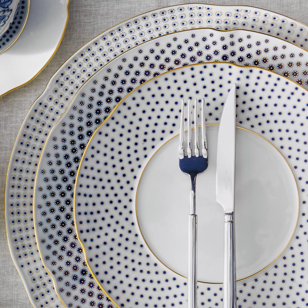 Dinner plate, Constellation d'Or - VISTA ALEGRE