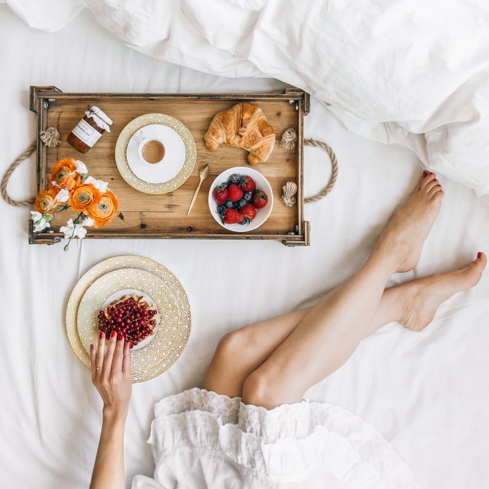 Charger plate, Ecume Mordore - Bernardaud