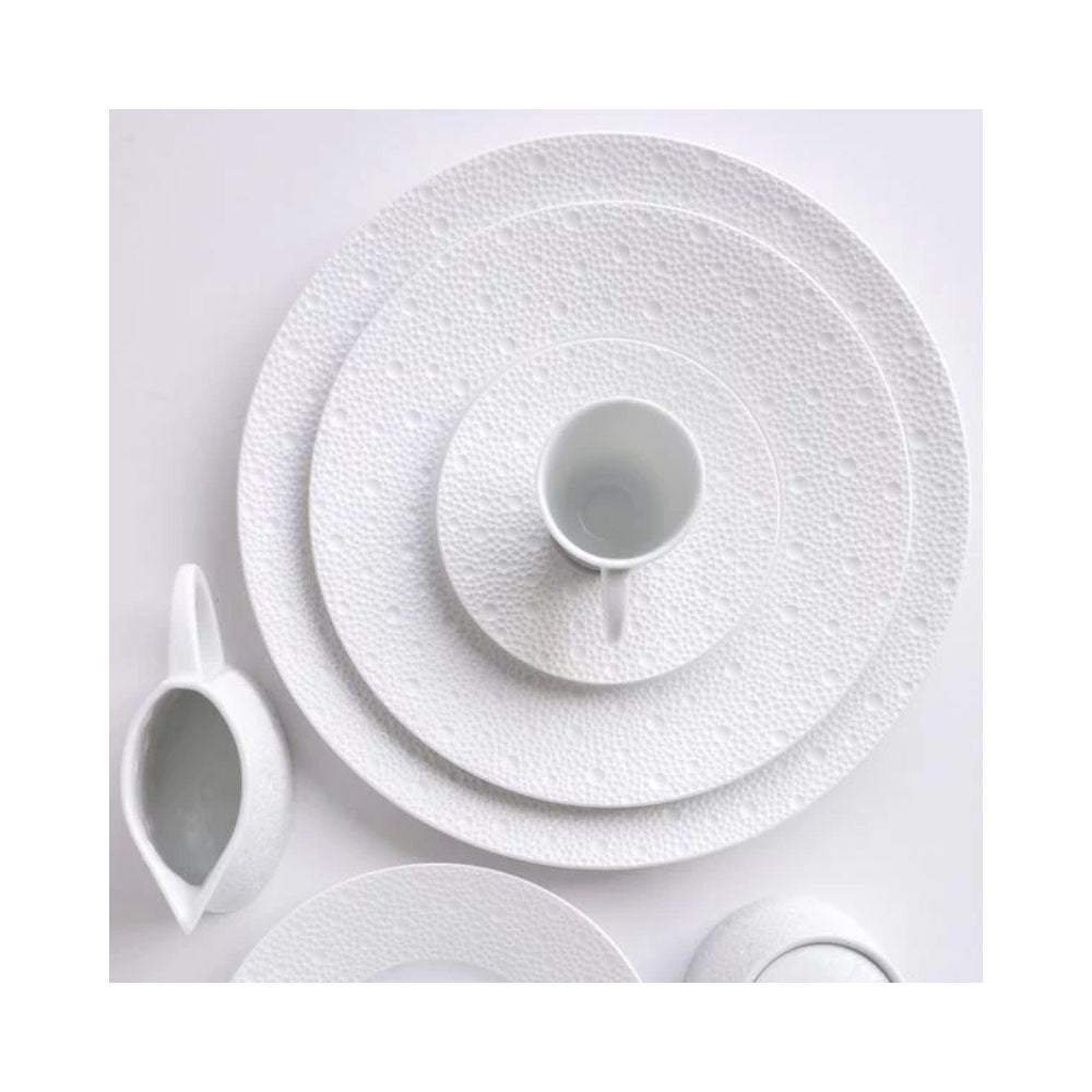 Dessert plate, Ecume White - Bernardaud