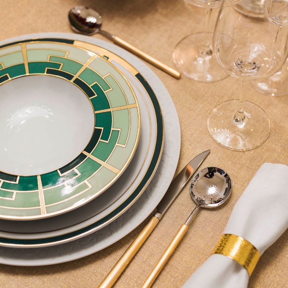 Dinner plate, Emerald - VISTA ALEGRE