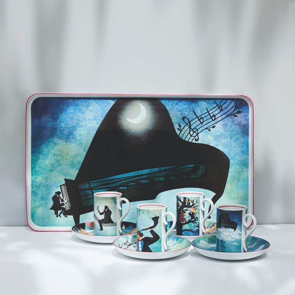 Porcelain box, Fur Beethoven by Fatinha Ramos - VISTA ALEGRE