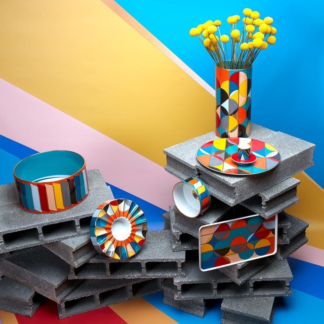 Porcelain vase, 7.9 inches, Futurismo - VISTA ALEGRE