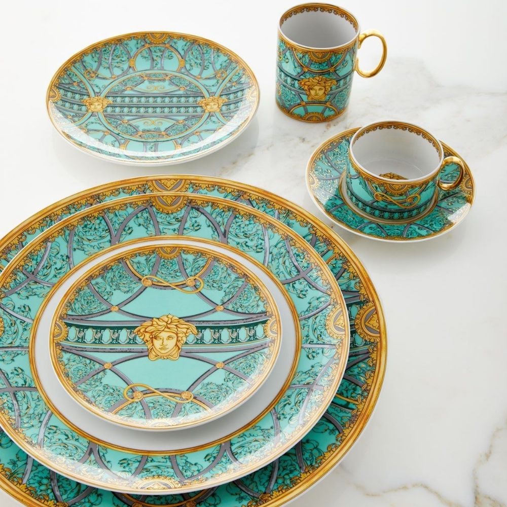 Porcelain mug, La Scala del Palazzo Verde - VERSACE