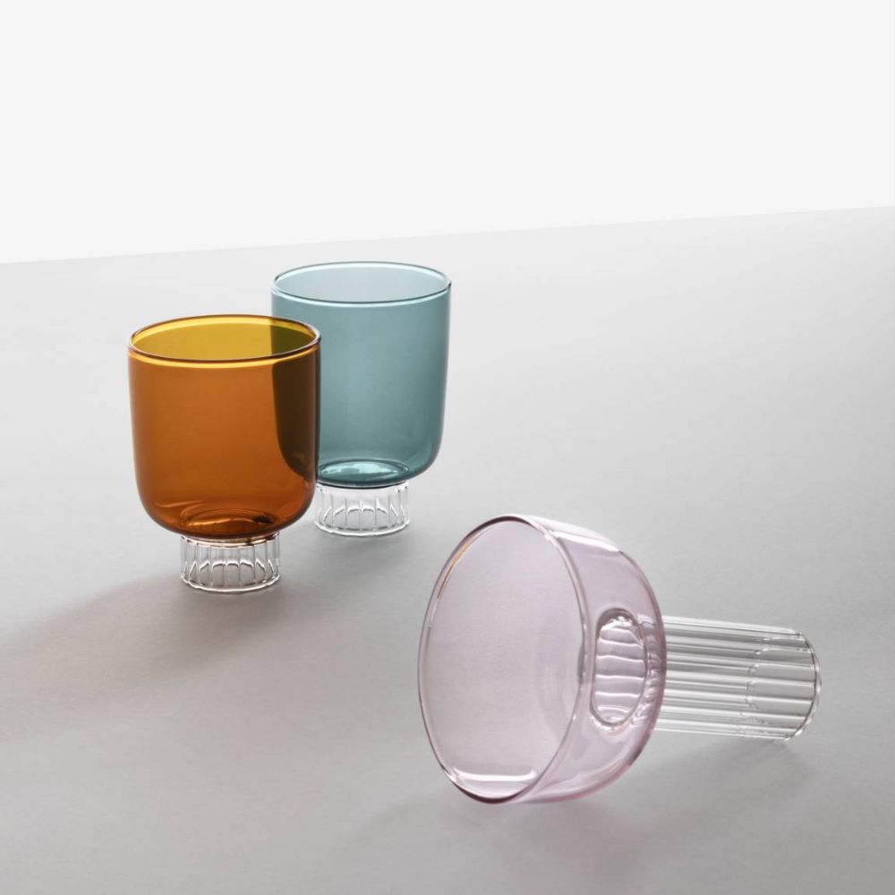 Wine glass, Amber, Liberta by Margherita Rui - ICHENDORF