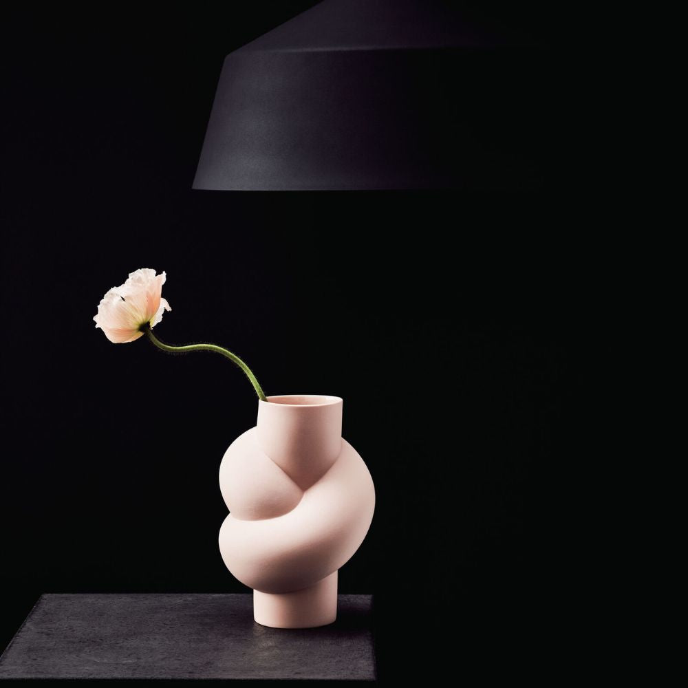 Cream-ivory porcelain vase, 9.8 inches, Node Cameo - ROSENTHAL