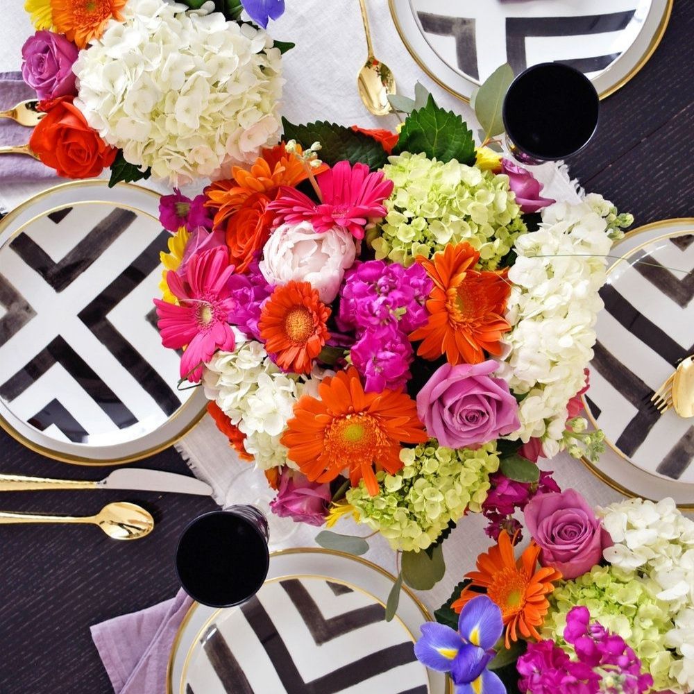 Dessert plate, Sol y Sombra - CHRISTIAN LACROIX