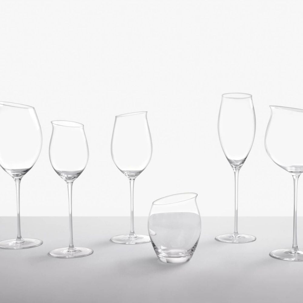 White wine glass, Solisti cutted by Marco Sironi - ICHENDORF