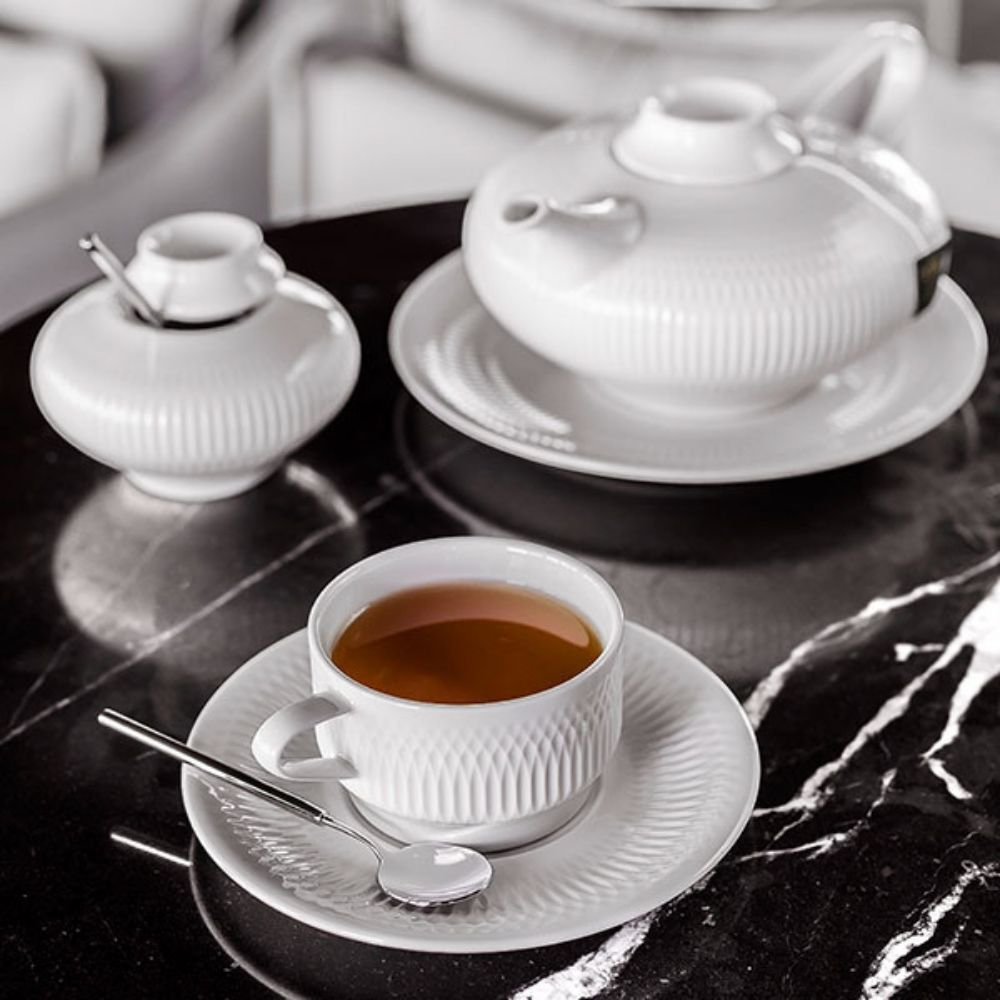 Porcelain sugar bowl, 12.3 fl oz, Utopia - VISTA ALEGRE