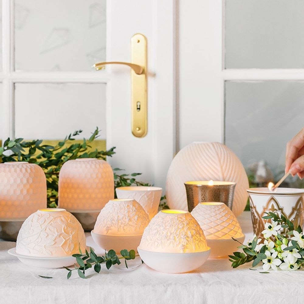 Porcelain candlestick Love, Votivelights - Bernardaud