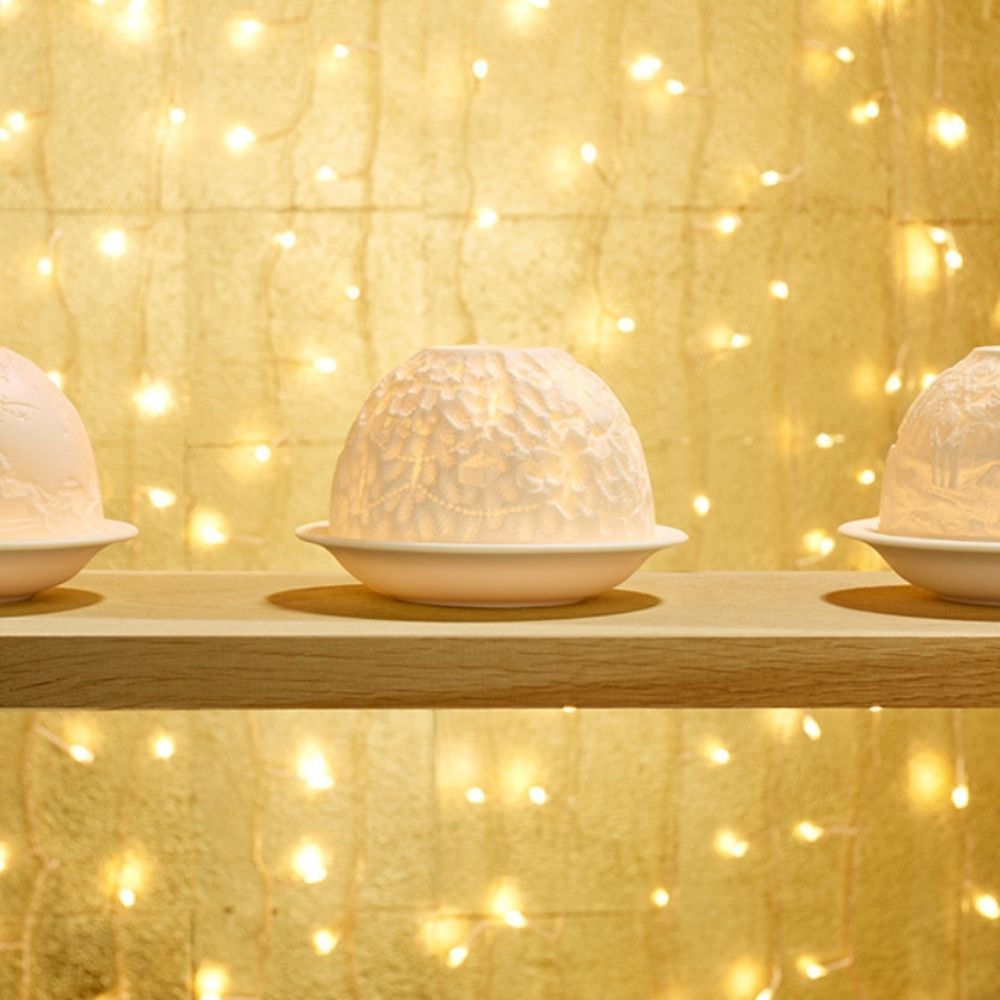 Angels porcelain candlestick, Votivelights - Bernardaud