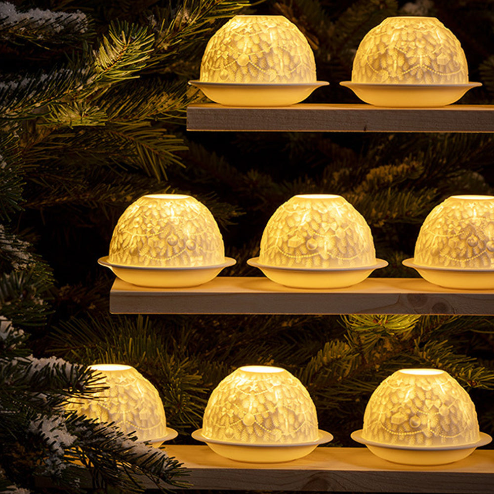 Angels porcelain candlestick, Votivelights - Bernardaud