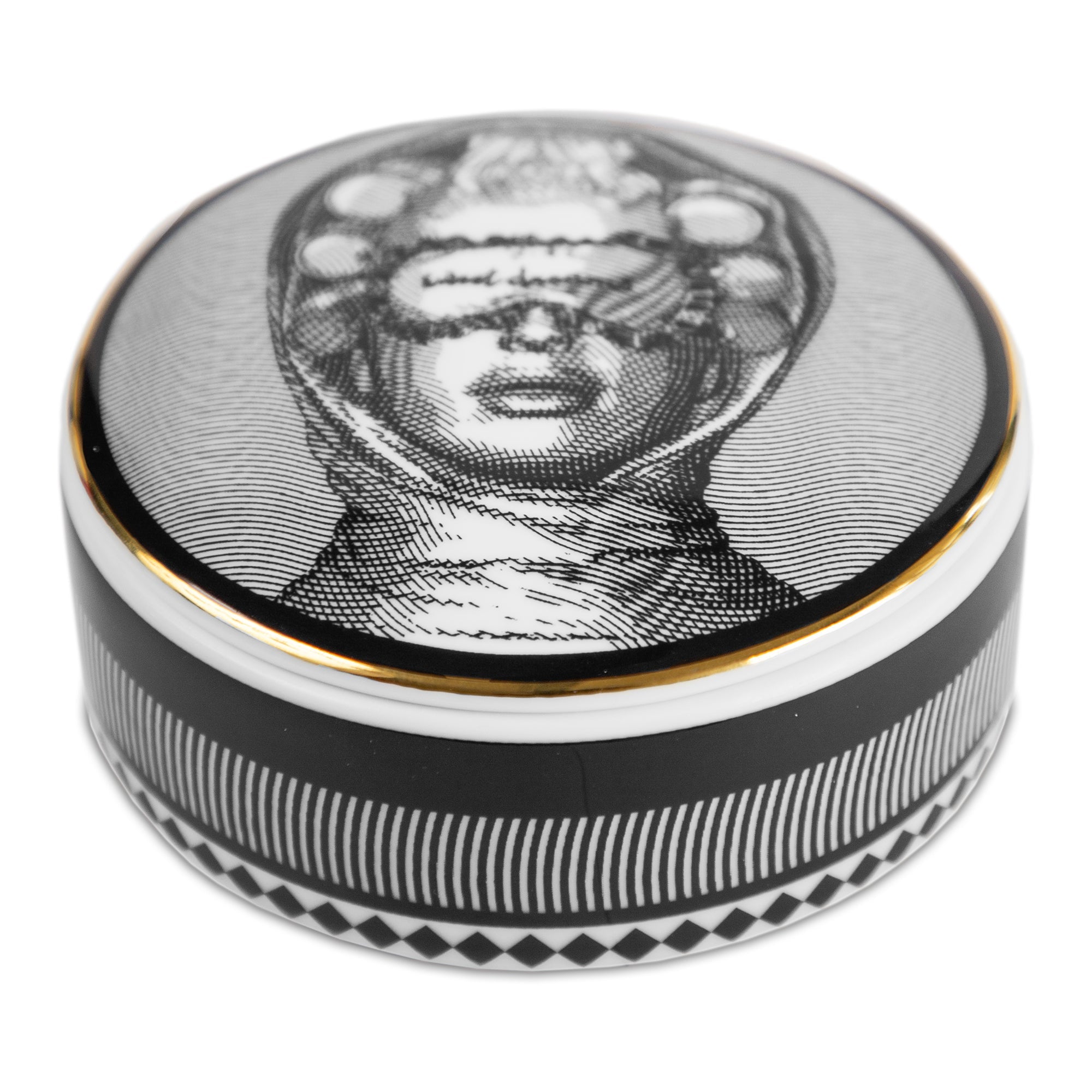 Porcelain box, 5.1 inches, Sagrada Familia The Dreamer -  BACI MILANO