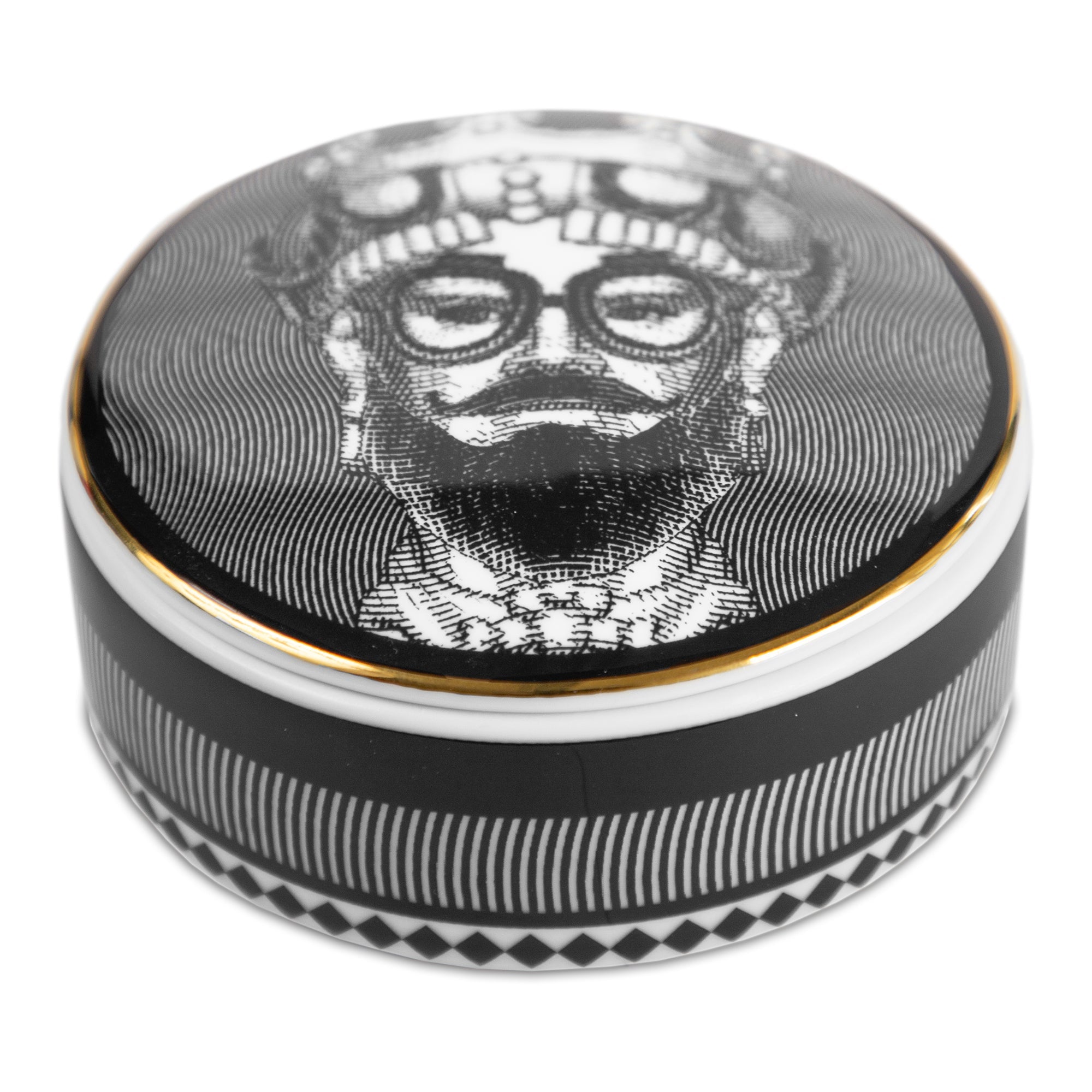 Porcelain box, 5.1 inches, Sagrada Familia The Hipster -  BACI MILANO