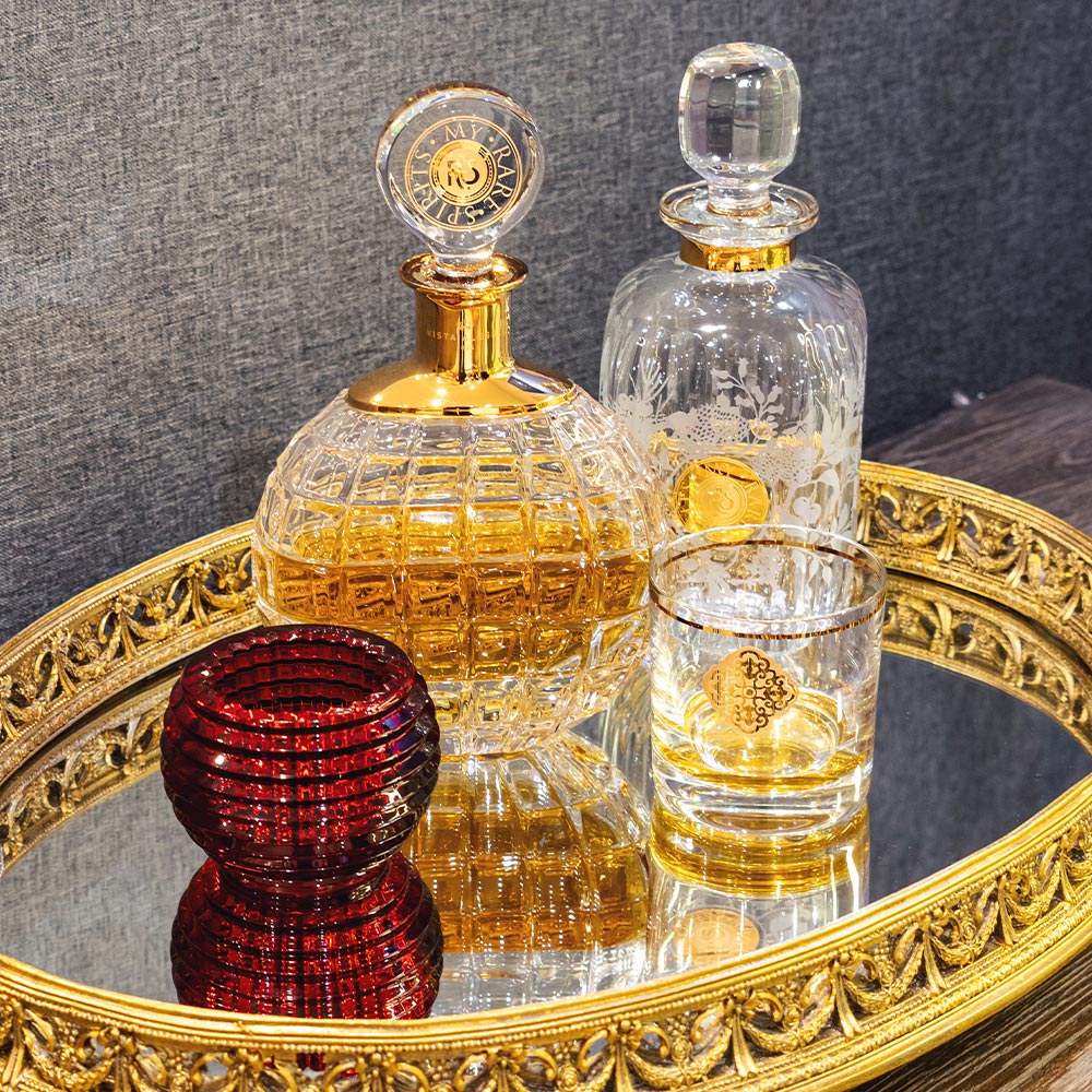 Round decanter, My Rare Spirits - VISTA ALEGRE
