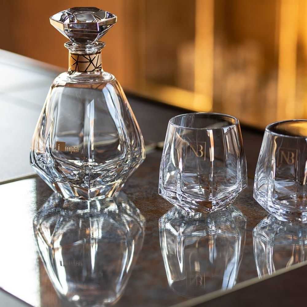 Whisky decanter Gemstone Gold - VISTA ALEGRE