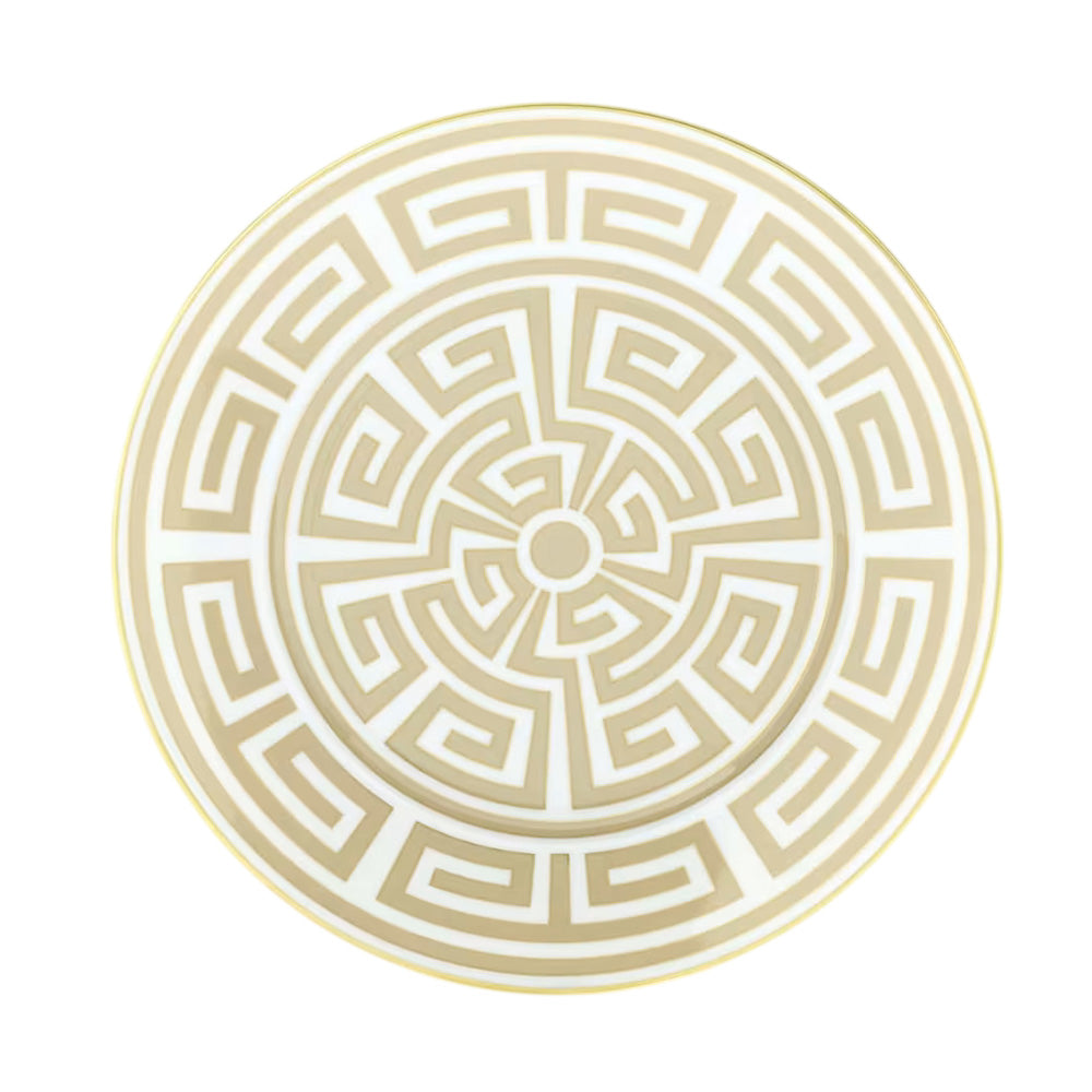 Dessert plate, 8.66 in, Labirinto Cachemire - GINORI 1735