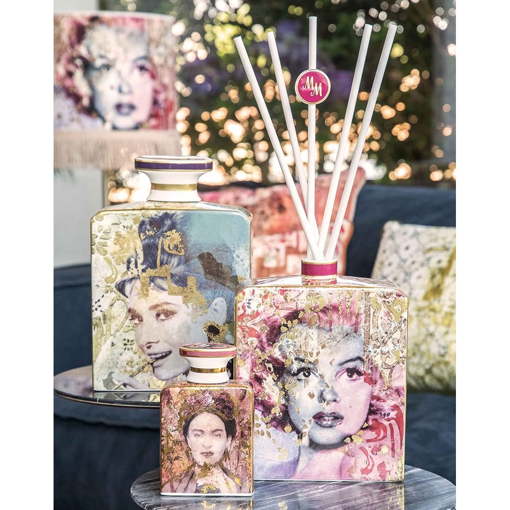 Scent diffuser made of porcelain, 12.7 fl oz, Memories Marilyn -  BACI MILANO