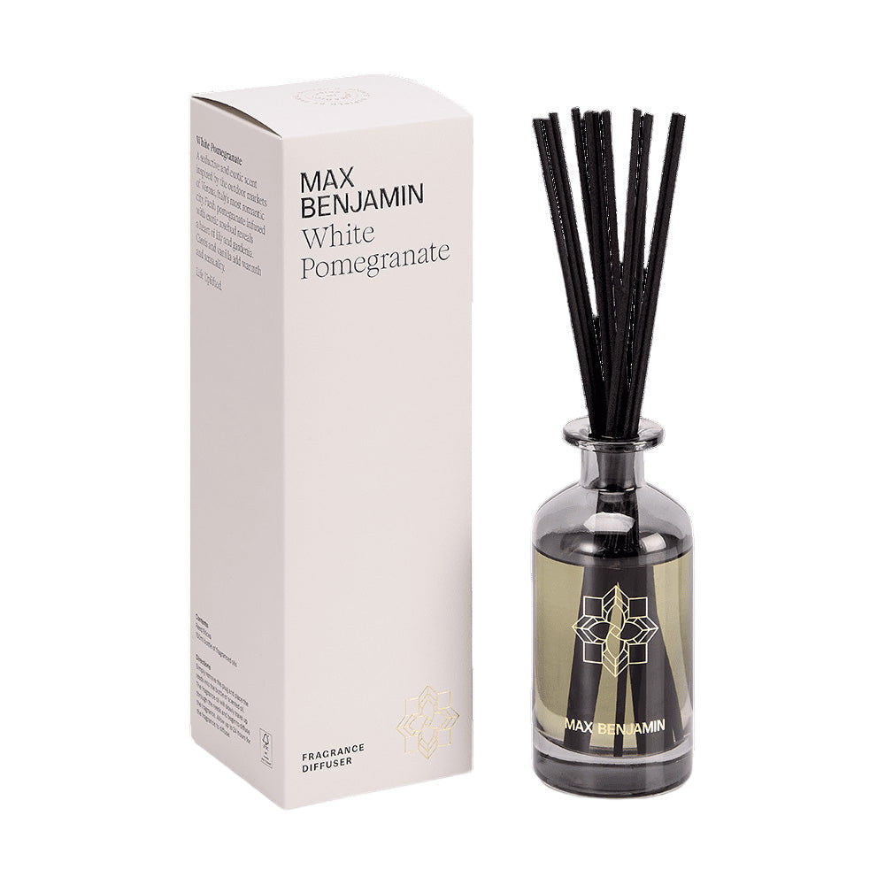 Fragrance diffuser, White Pomegranate, 5.1 fl oz, Classic collection - MAX BENJAMIN