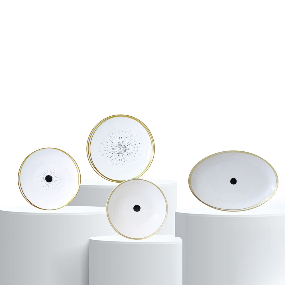 Dinner set, 7 pieces, Aboro - BERNARDAUD