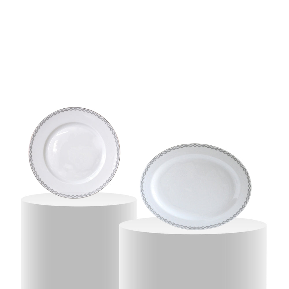 Dinner set, 8 pieces, Loft - BERNARDAUD