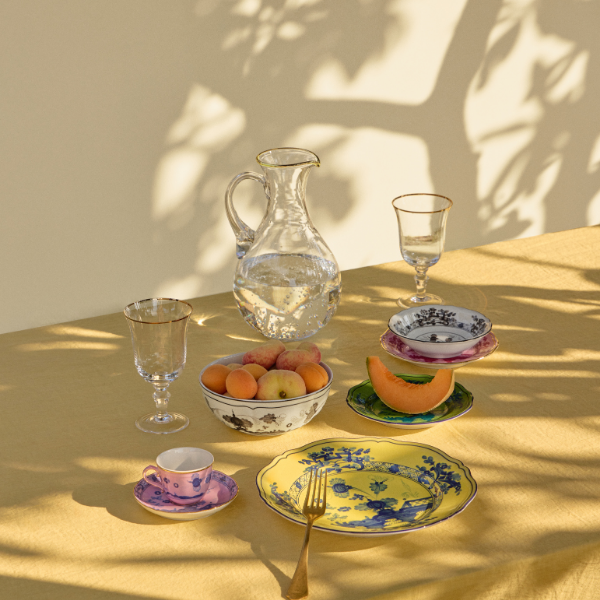 Bread and butter plate, 6.7 in, Oriente Italiano Porpora - GINORI 1735