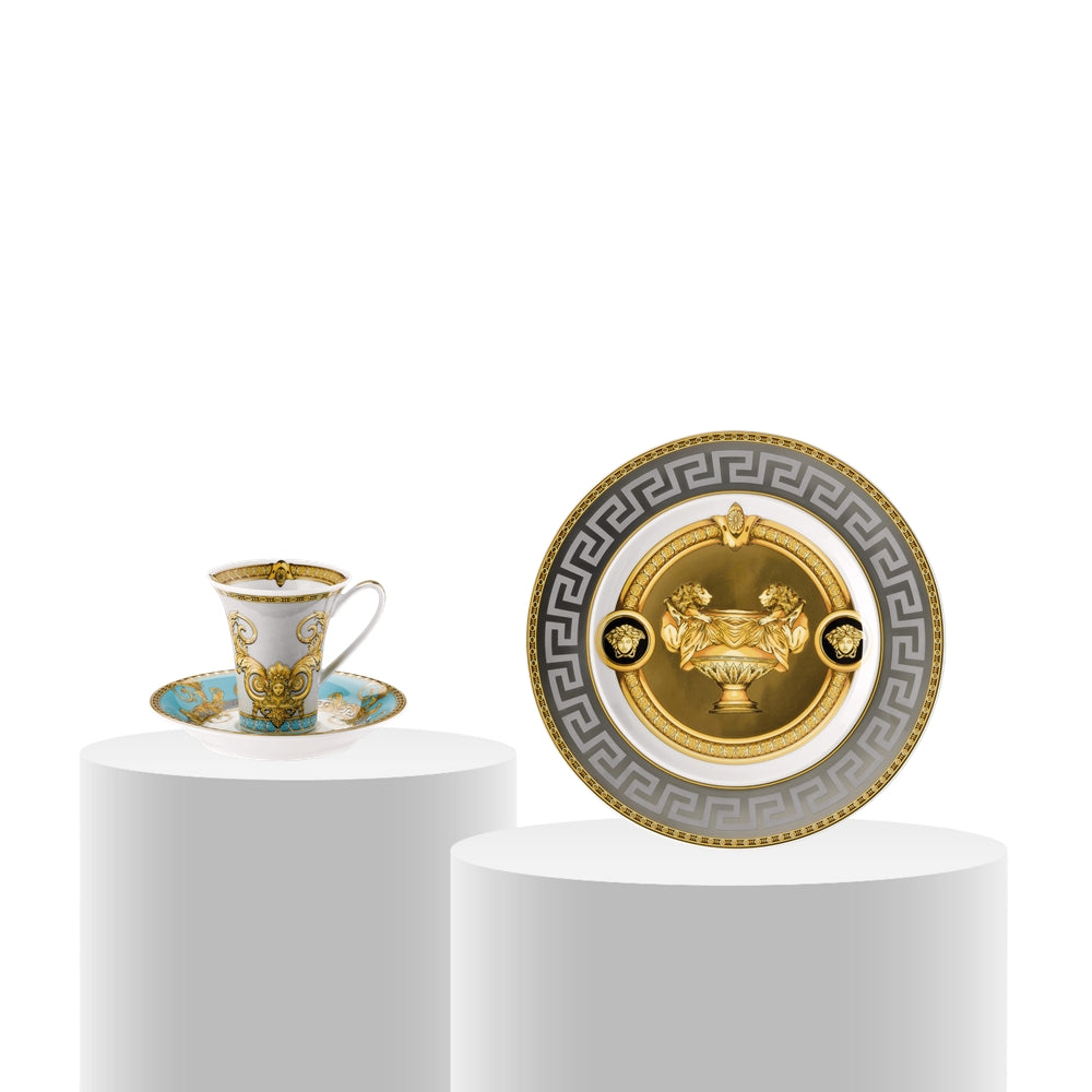 Espresso set, 4 pieces, Prestige Gala - VERSACE