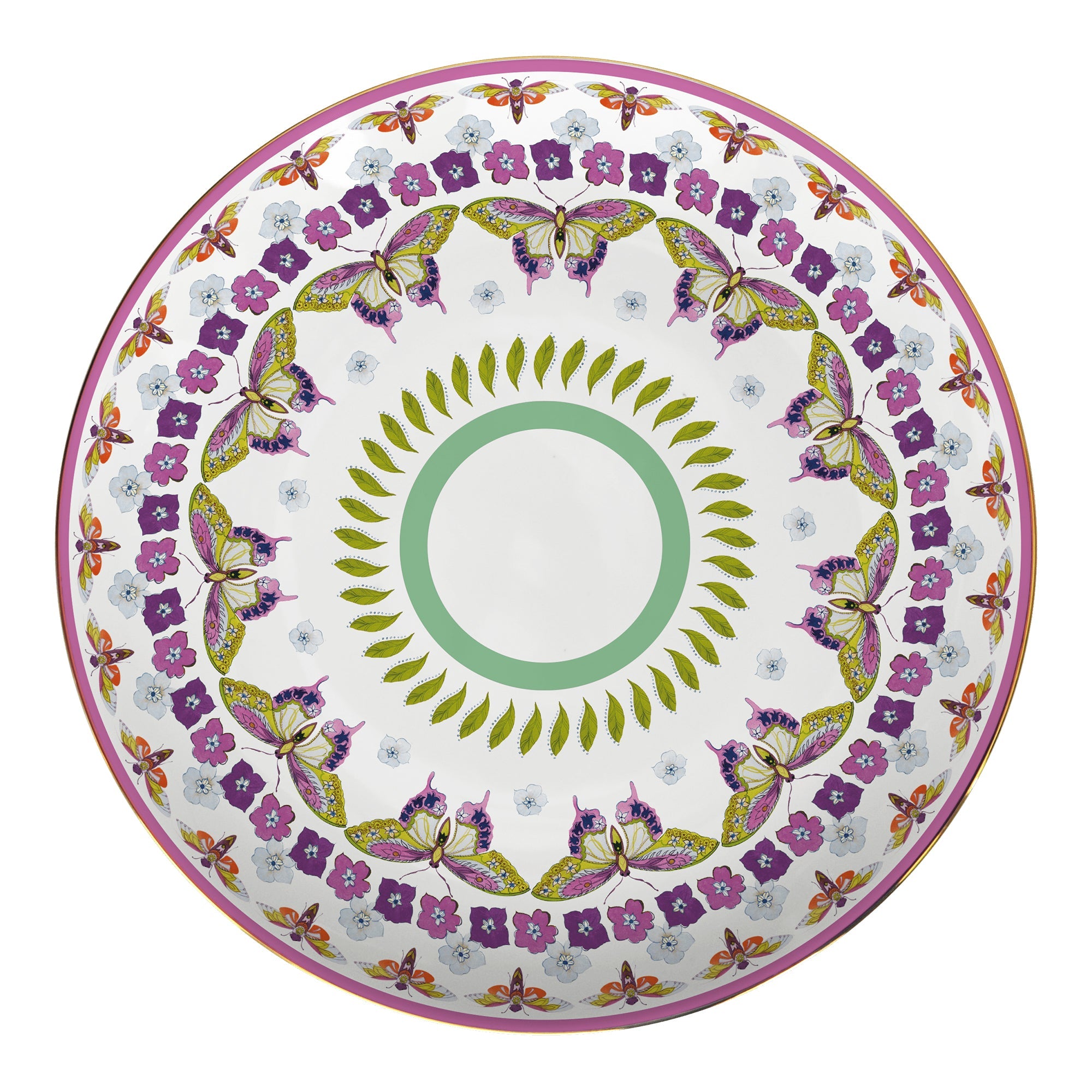 Charger plate, porcelain, 12.2 inches, Amazzonia - BACI MILANO