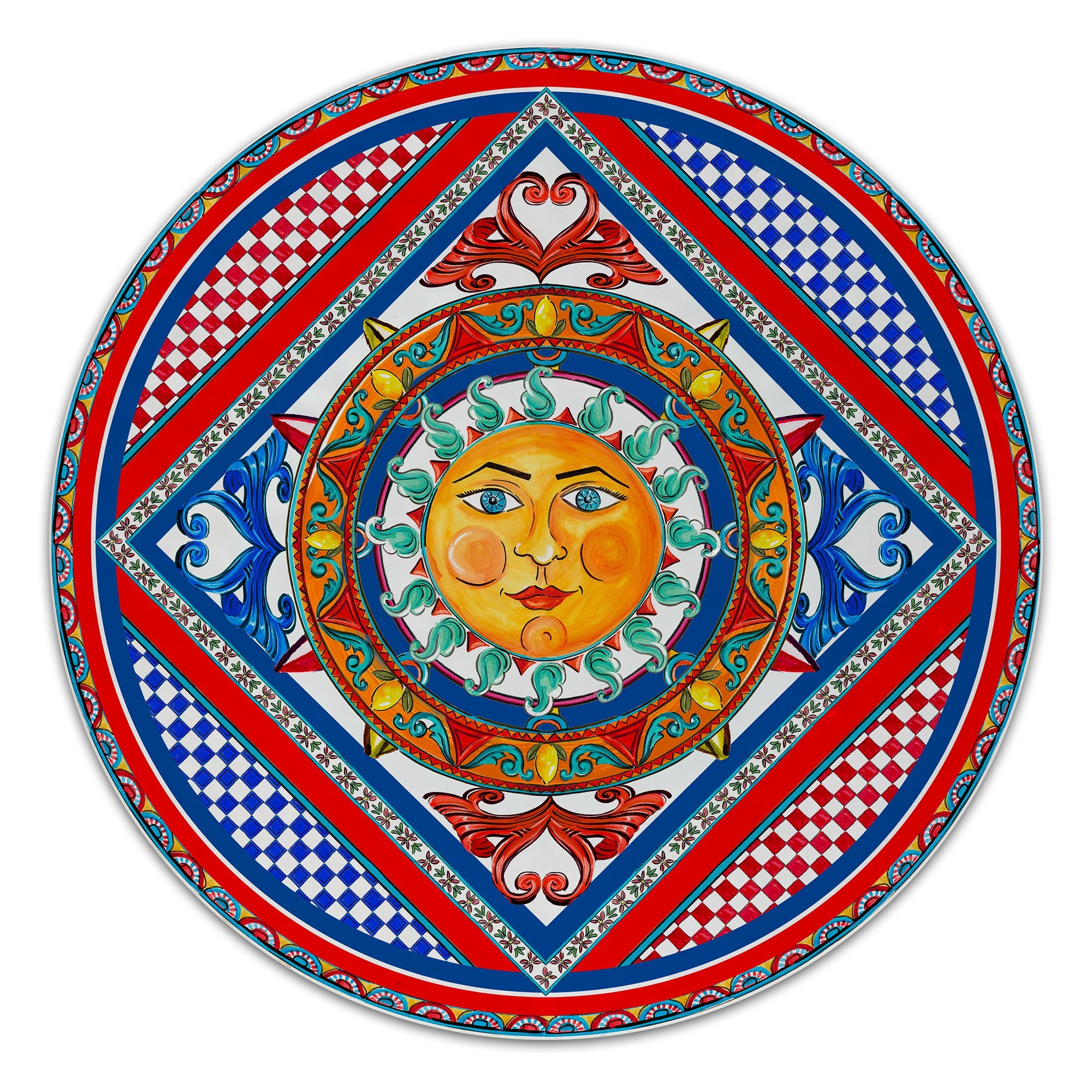 Charger plate, melamine, 11.8 inches, Sole Mio - BACI MILANO